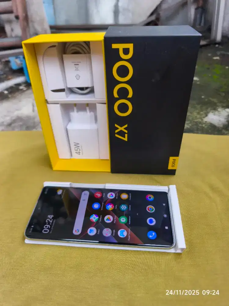 Poco X7 5G 12/512 Fullset ori segel mulus garansi ON