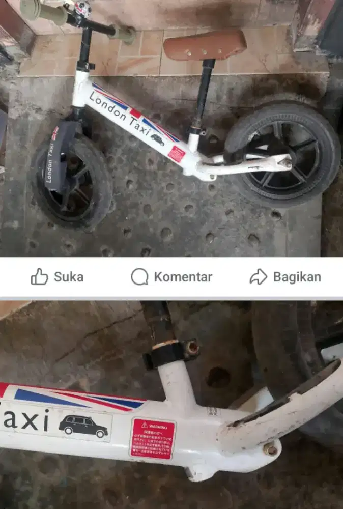 Sepeda Pushbike Londontaxi