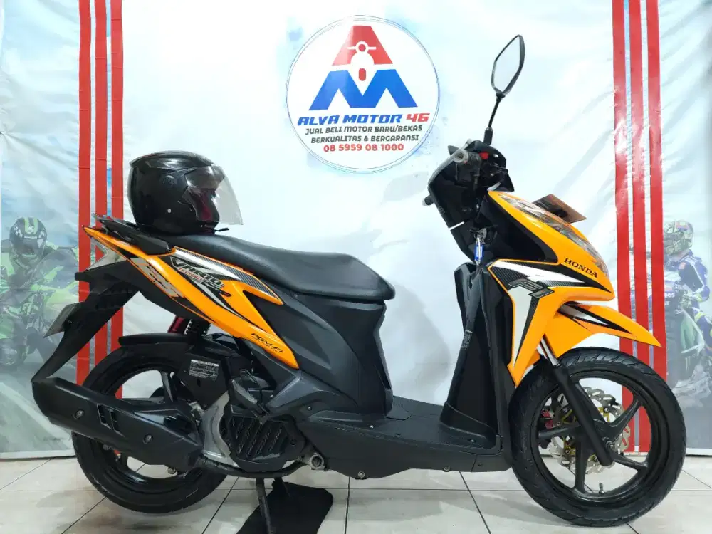 VARIO 125 KZR THAILAND OLD TH 2014 LANGKA WARNA ORANGE LOW KM NO MINUS