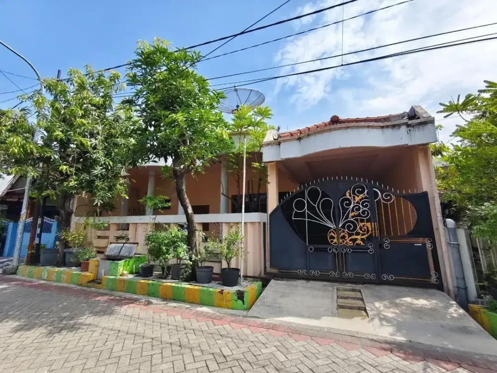 MURAH, RUMAH RUNGKUT 1,5 LANTAI STRATEGIS, BAGUS