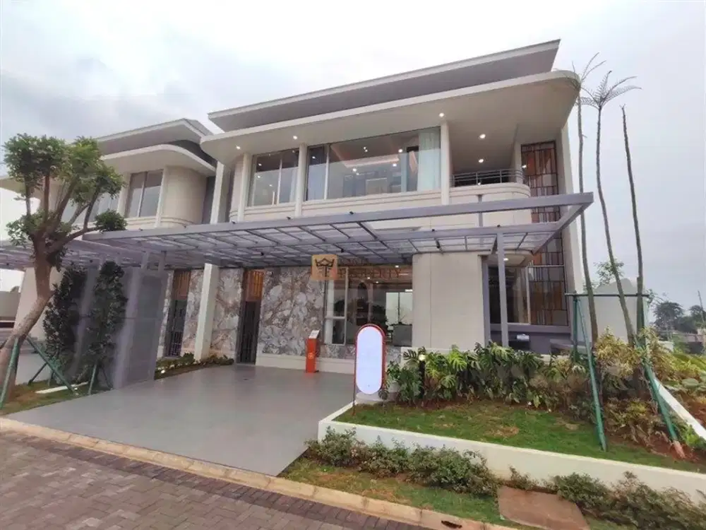 Premium Living! Rumah Besar 12x17 View Danau CitraGarden Lacovia , Siap Huni