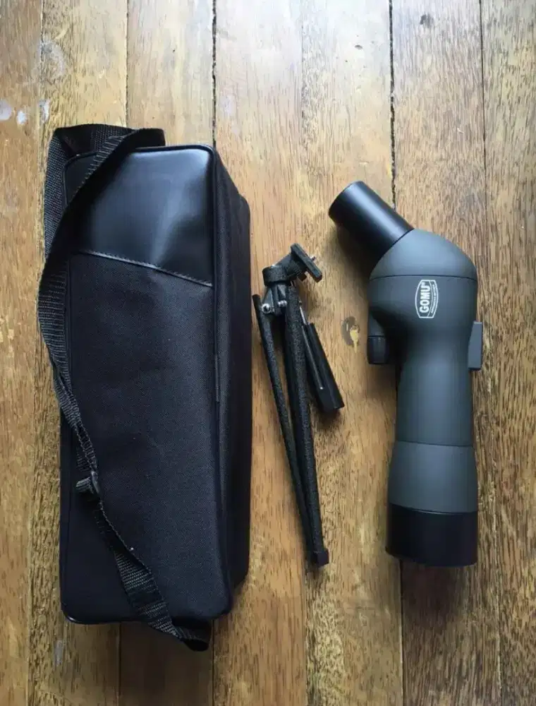 Monocular Teropong Gomu Original New Tanpa Kardus