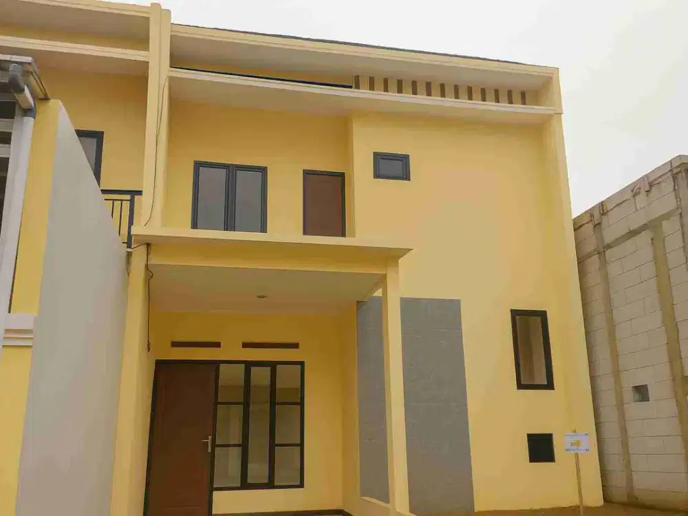 Rumah 2 lantai tersisa 1 unit harga potongan 50jt