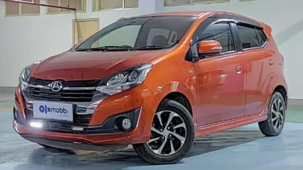 TDP 5,JT Daihatsu Ayla 1.2 R Bensin-MT Orange 2019