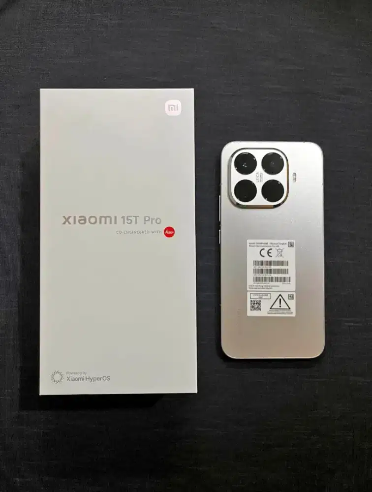 JUAL XIAOMI 15T PRO 12/1TB warna MOCHA GOLD