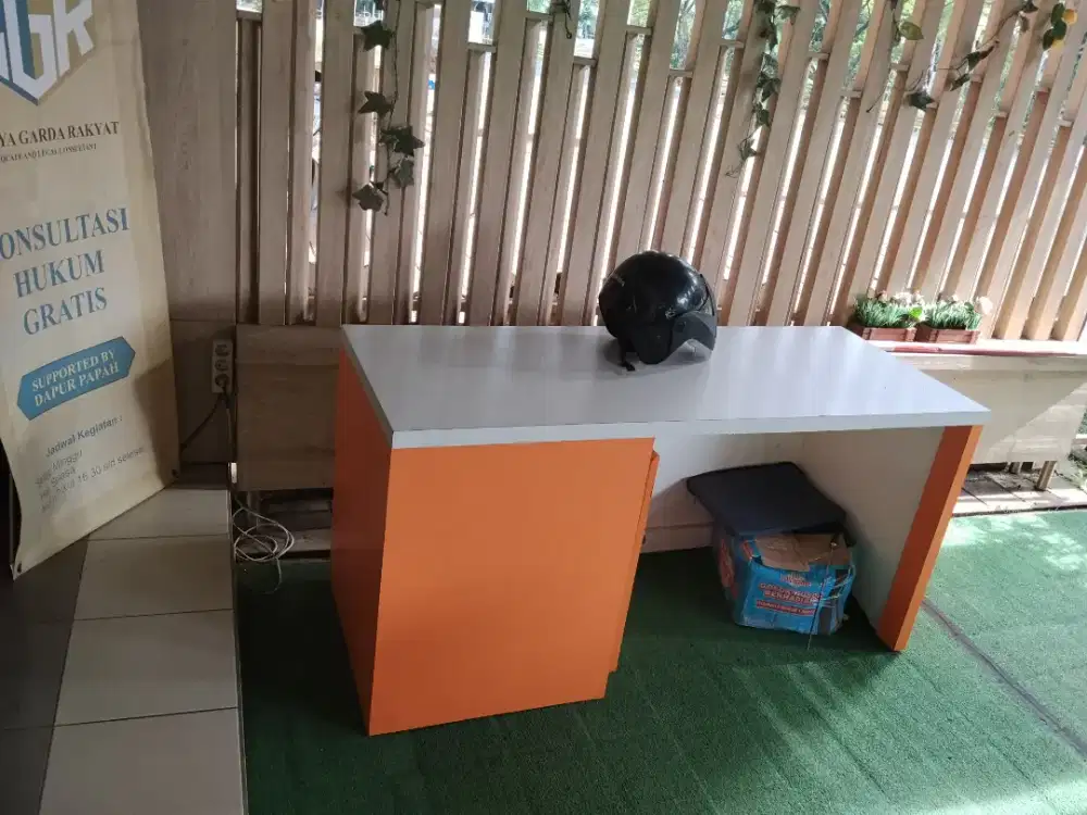 Jual meja kantor second rasa new