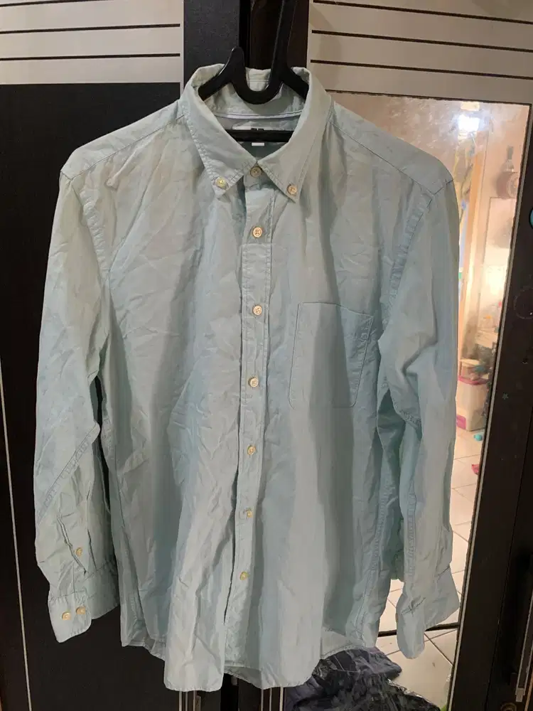 Kemeja Uniqlo Ori