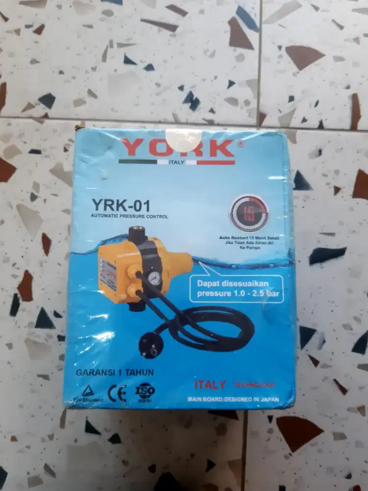 YORK 01 Pompa Dorong Otomatis Water Pump Pompa Air Automatic Pressure