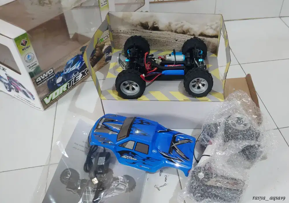 Rc vortex A979 skala 1:18 RTR baru