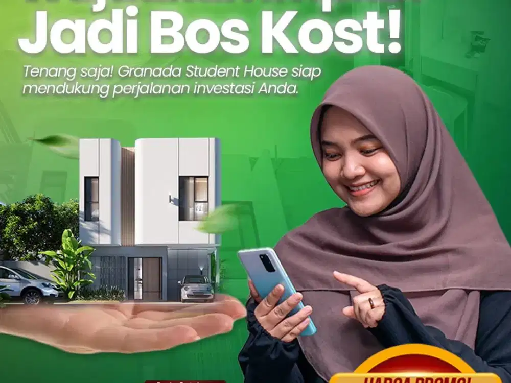 Rumah kos dekat dengan UMM UIN 3 Malang Harga murah penghasilan melimpah