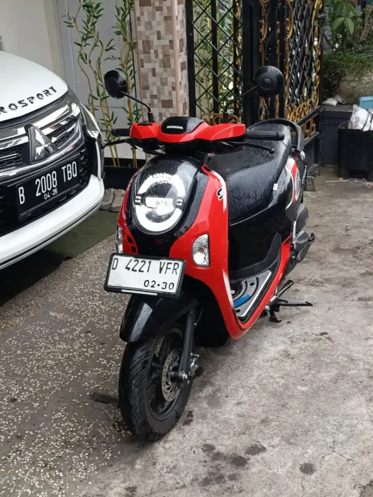 Scoopy tahun 2025 pajak isi/tt boleh gan cash lebih bagus