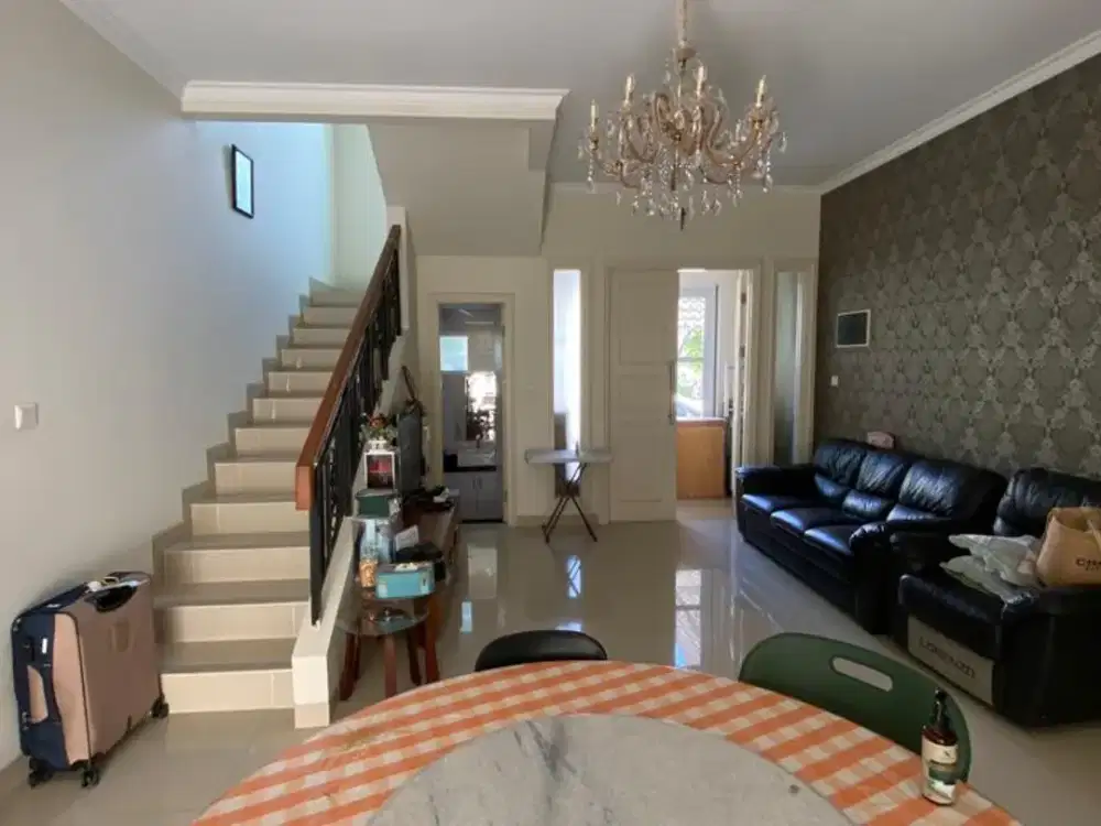 RUMAH FULL FURNISHED Cluster Flamingo The Springs Gading Serpong DEKAT SMS