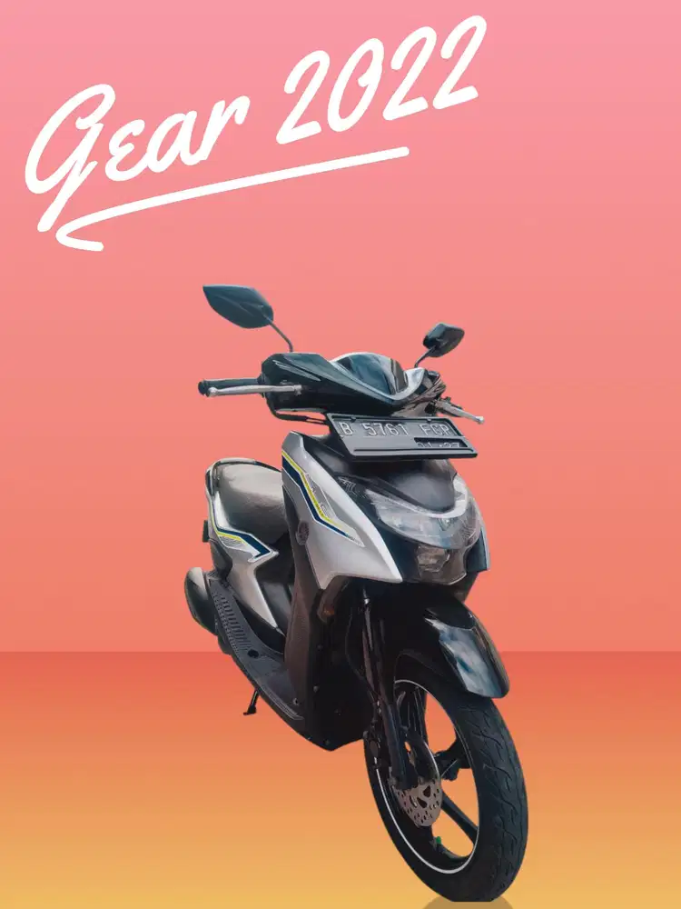 Dp 500 cicil 705rb Yamaha Mio Gear 125 (Bi jelek ktp daerah bs kredit