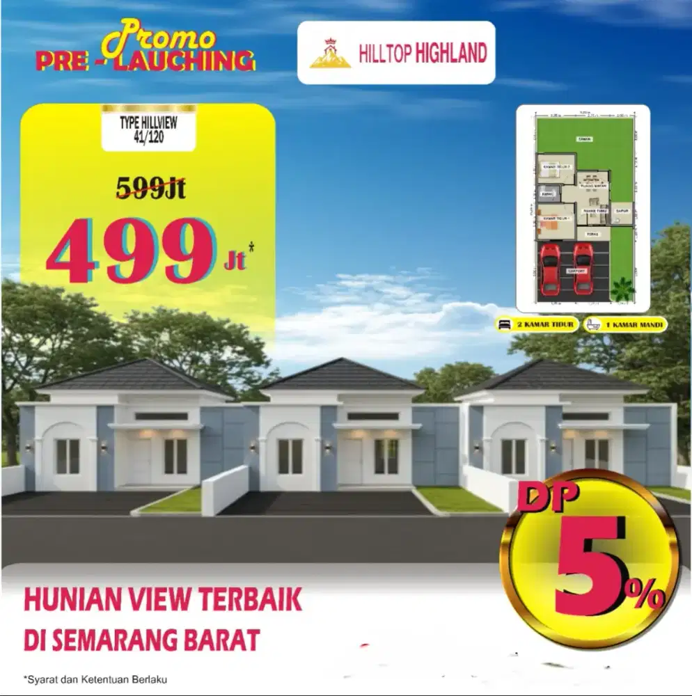 RUMAH NGALIYAN SANGAT MURAH SEKITAR BSB SEMARANG