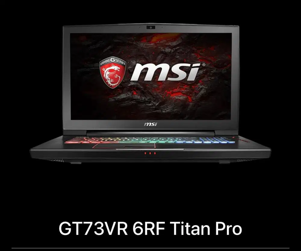 Laptop gaming legend MSI GT73VR 6RF Titan Pro