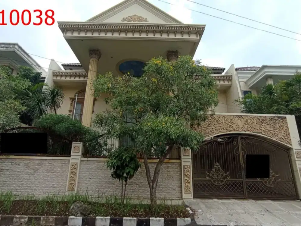 Dijual Rumah Classic Mewah Margorejo Indah dkt A Yani Jemursari Sukolilo