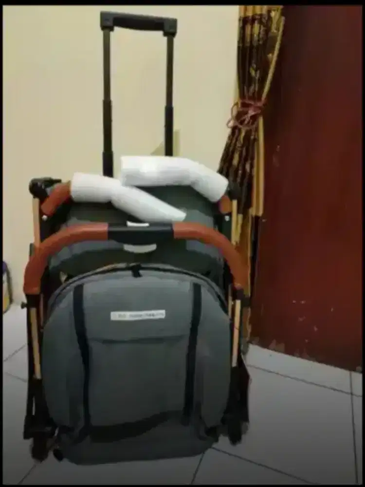 Stroller baru lipat 3 muat di motor matic cabin seperti babydoes esmio