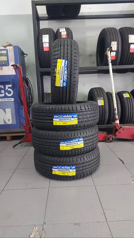 Accelera Phi-r. 195/55/16. Utk Livina,Lancer,Galant,Mini,Rio,Civic dll