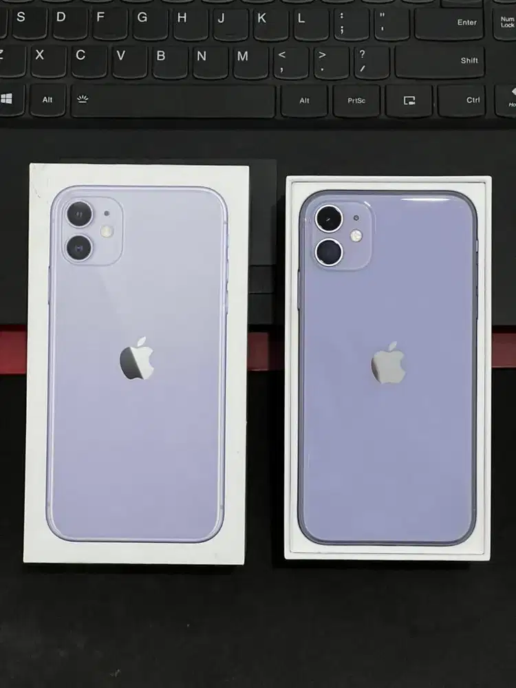 iPhone 11 64GB Purple ex Garansi iBox