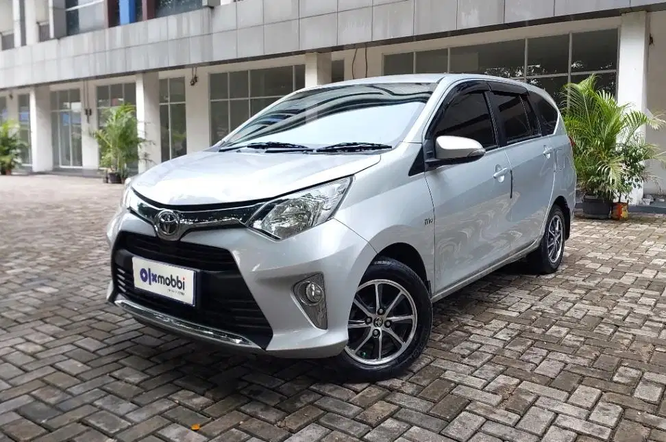 TDP 5,JT Toyota Calya 1.2 G Bensin-AT Silver 2016