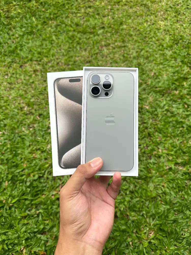 iPhone 15 Pro Max Natural Titanium 256gb Digimap
