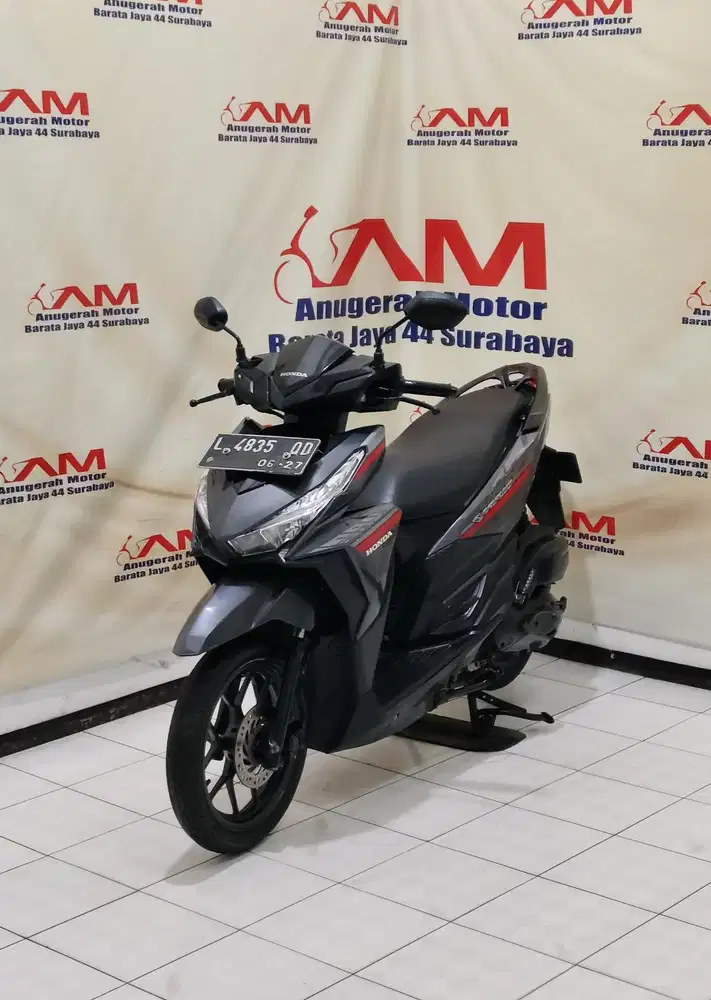 Honda Vario 125 CBS Tahun 2017 warna Hitam