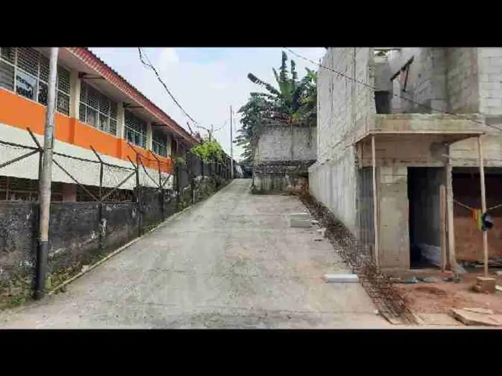 Tanah kavling dlm cluster 66mtr 4,5jt/m lenteng agung jaksel arah UI