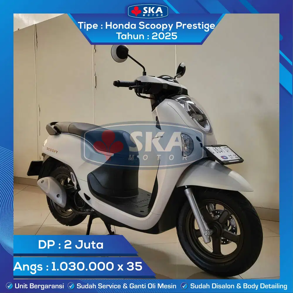 Honda Scoopy Prestige Tahun 2025