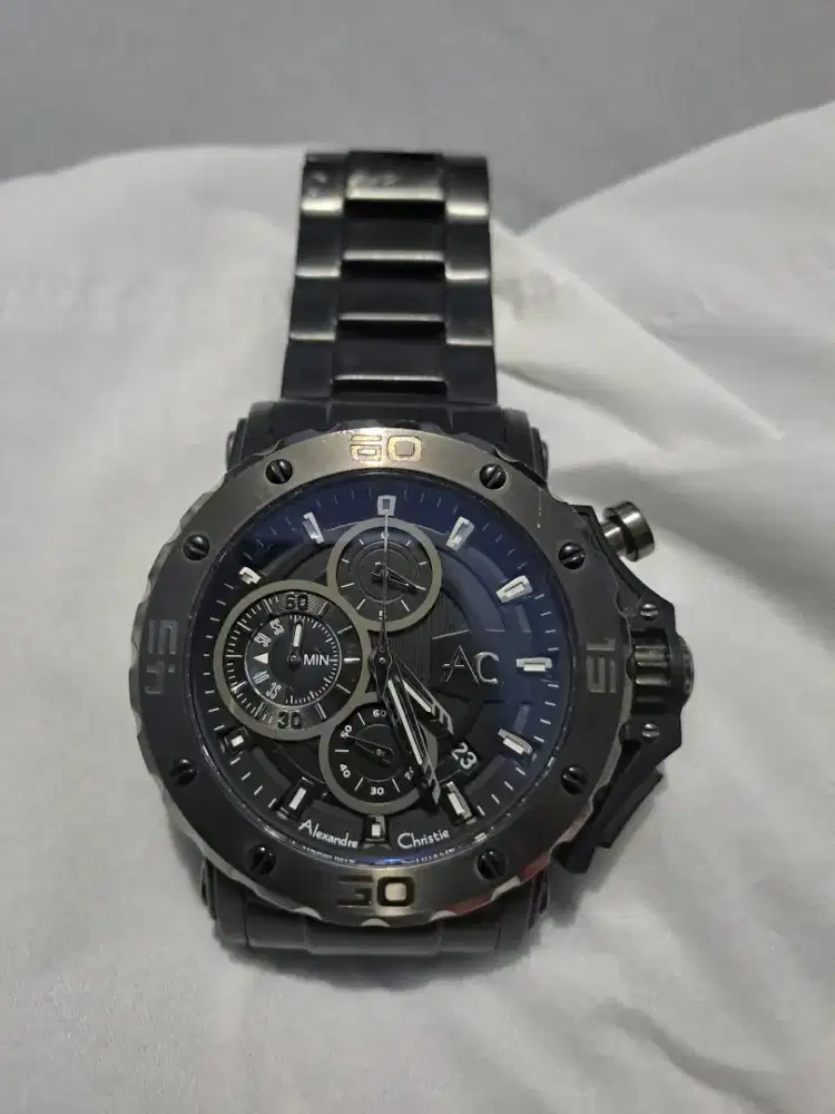 Dijual jam tangan Alexander christi 9205MC, mulus, normal, istimewa