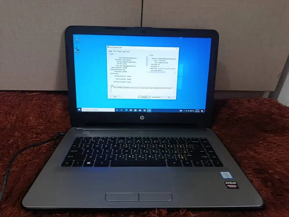 Laptop hp RTL8723BE  Windows 10 pro 64-bit  Processor Intel core i5- 7