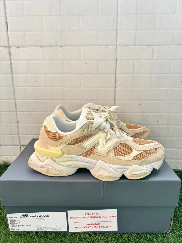 New Balance 9060 Unisex Beige Size 38