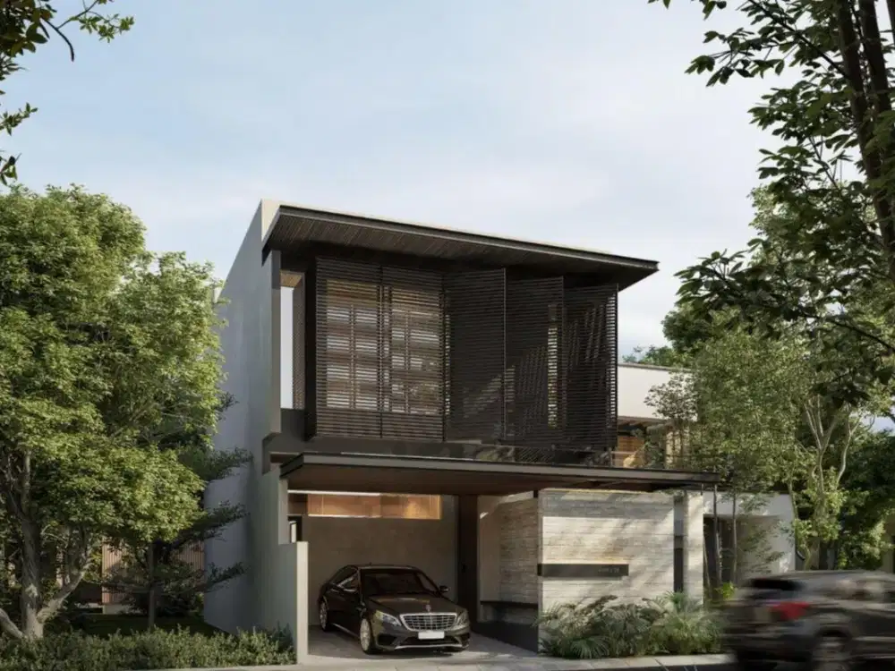 DIJUAL RUMAH CITRALAND UTAMA BARU GRESS 2 LANTAI SEMI FURNISHED