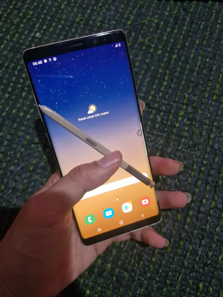 SAMSUNG NOTE 8 6/64 DUAL RESMI MULUS