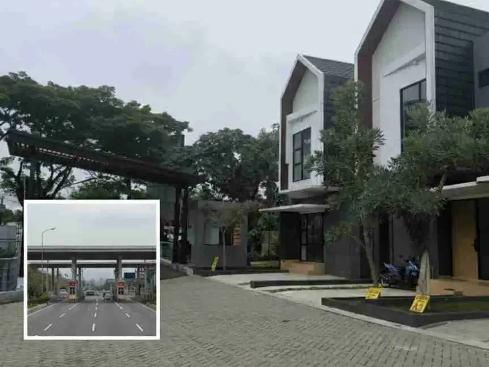 Rumah Strategis Dekat Tol Gaya Scandinavian