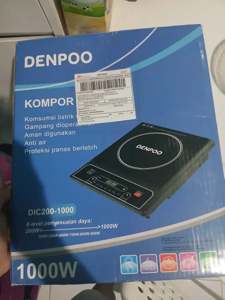 Kompor listrik induksi denpoo