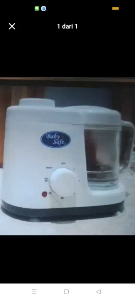 Baby safe food maker