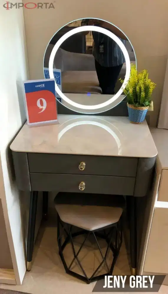 Meja Rias LED Importa Jeny