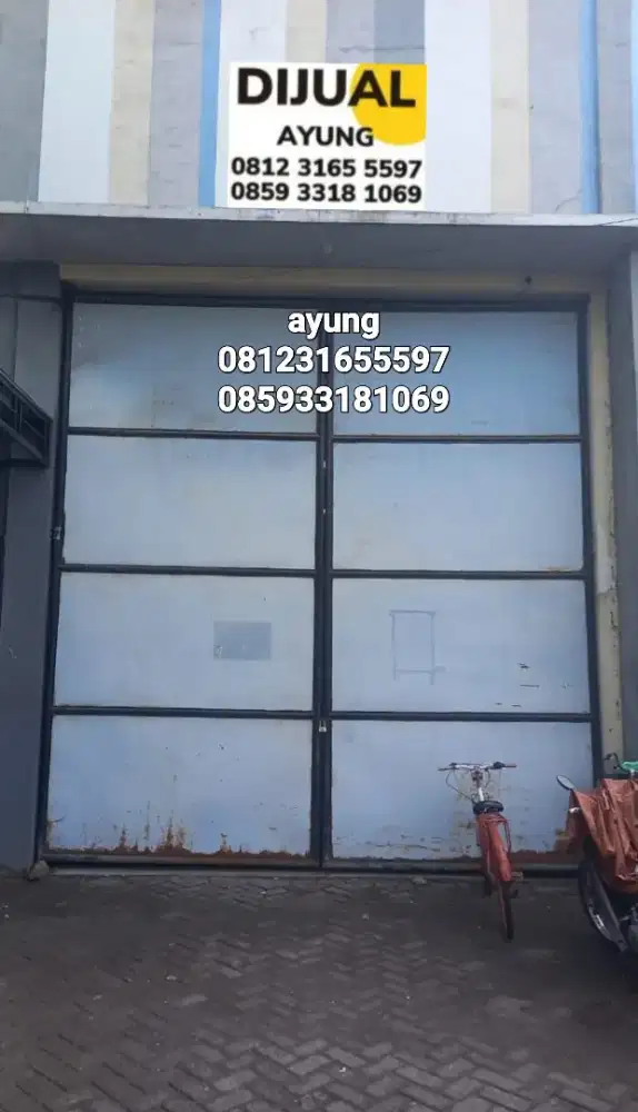 DIJUAL Gudang Safe n Lock jln Lingkar Timur Sidoarjo