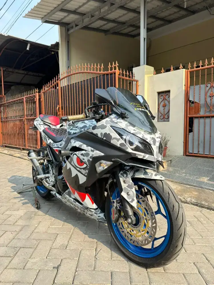Jual kawasaki ninja 250 FI ABS SE 2015