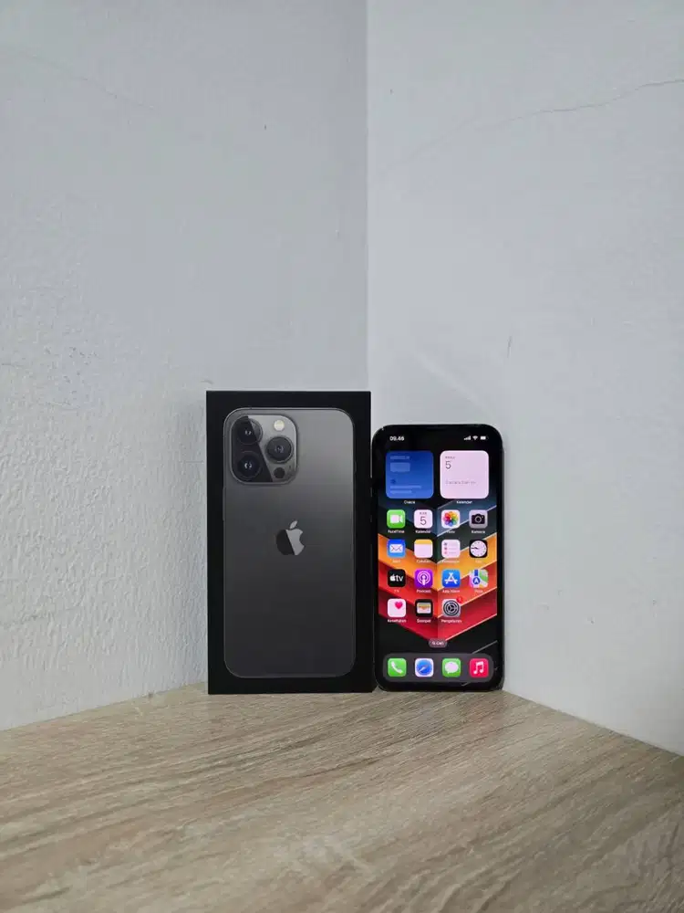 Apple iPhone 13 Pro 128GB 128 GB Ex Resmi iBox Graphite Perfect
