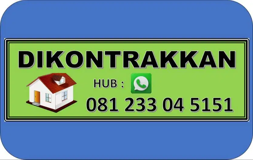 Dikontrakkan Rumah Minimalis di Taman Madiun