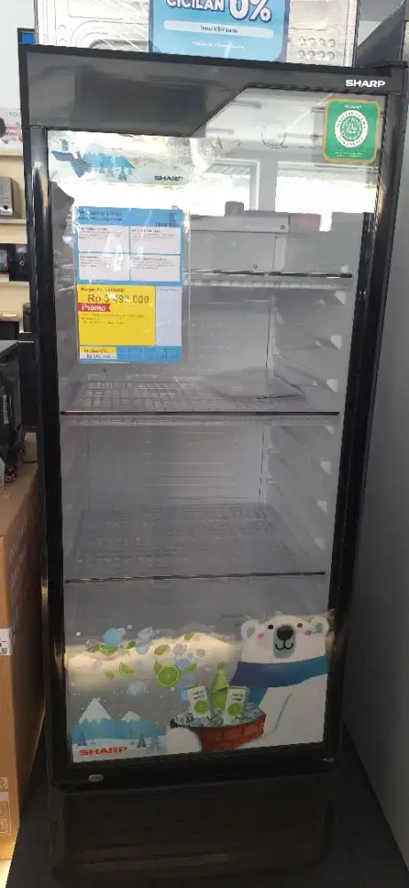 Kulkas Showcase Sharp