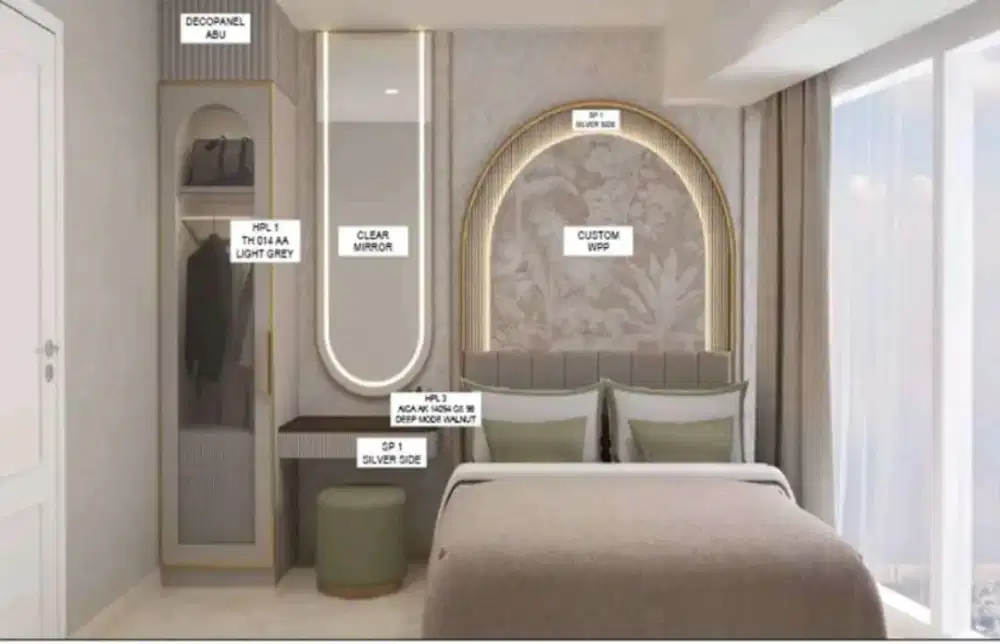 DIJUAL/DISEWAKAN APARTEMEN ONE ICON DAERAH PUSAT KOTA SBY MEWAH