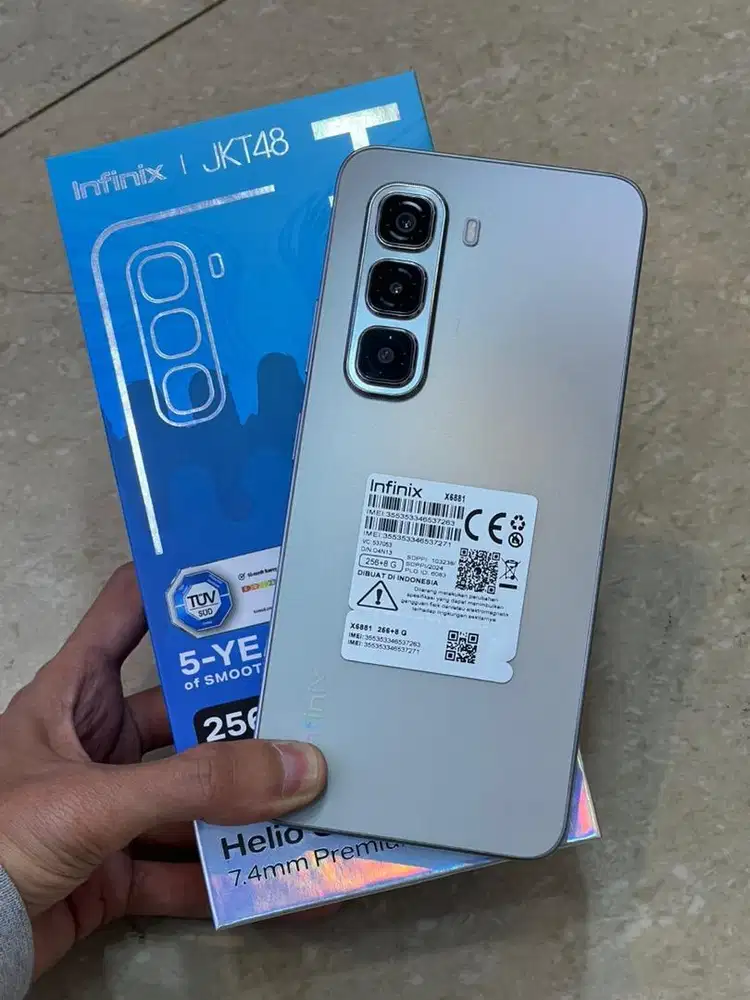 INFINIX HOT 50 PRO 8/256GB TITANIUM GREY