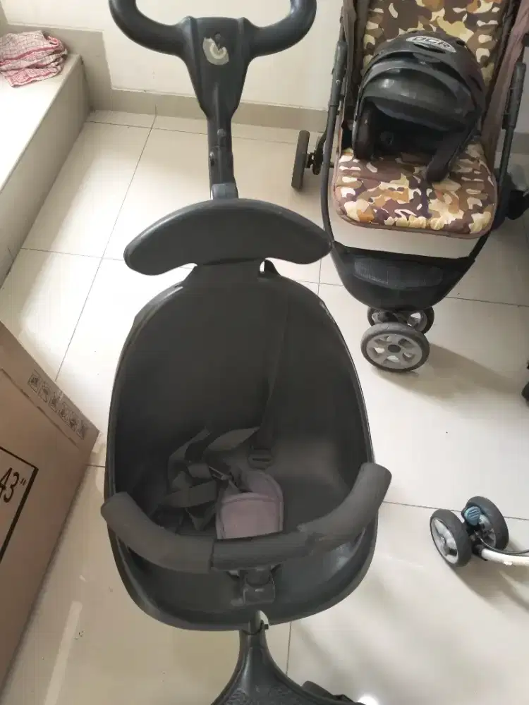 Stroller Anak Trex warna hitam