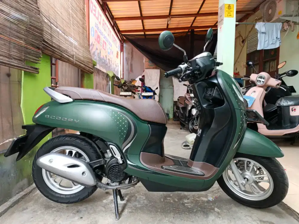 PJK ON HONDA SCOOPY PRESTIGE 2024 MULUS BS TT 2024 DI CILEDUG HRGA PAS