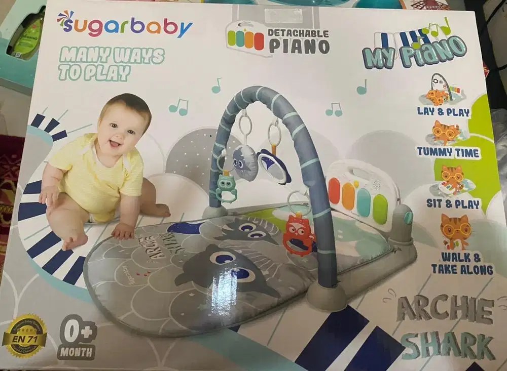 Sugar Baby All in 1 piano playmat