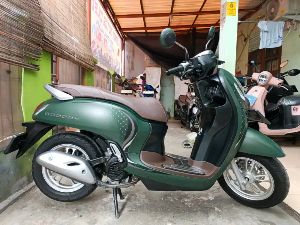 PJK ON HONDA SCOOPY PRESTIGE 2024 MULUS BS TT 2024 DI CILEDUG HRGA PAS