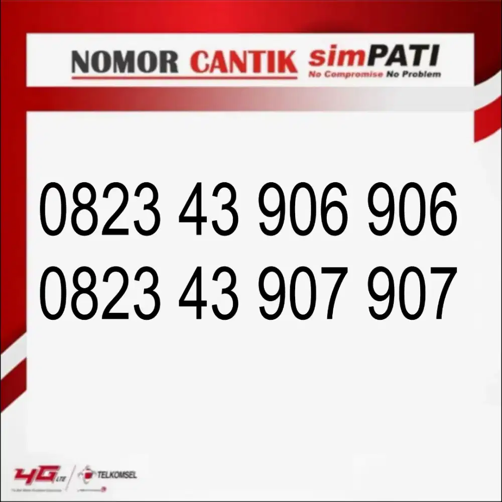 Nomor cantik telkomsel simpati abc abc