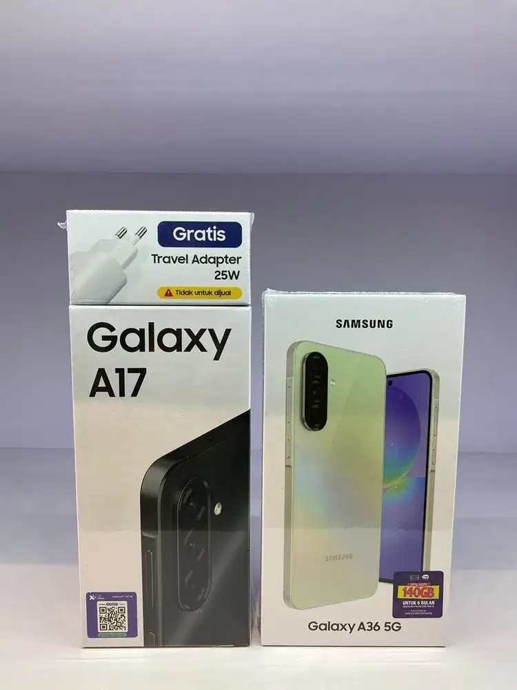 SAMSUNG A17 8/128 free adaptor TG dan softcase